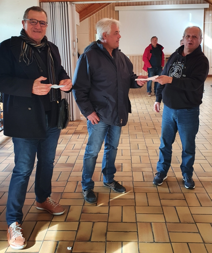 Février 2022 : Dons des adhérents du Grand Norven à la SNSM de La Turballe